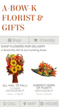 Mobile Screenshot of abowkfloristandgifts.com